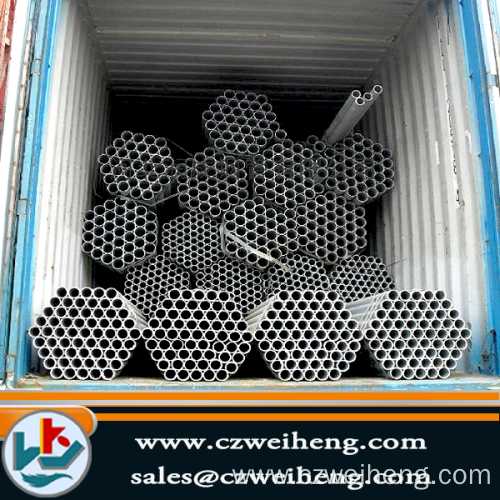 Erw Steel Pipe/schedule 40 black hollow